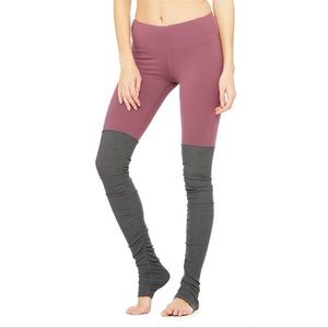 All Yoga Ribbed Goddess Leggings